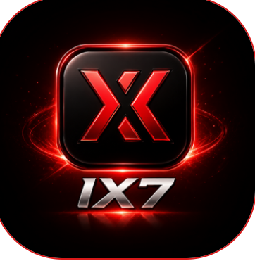 IX7 Game app logo with IX7 APK and IX7 App branding